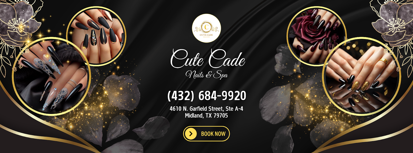 Cute Cade Nails & Spa logo